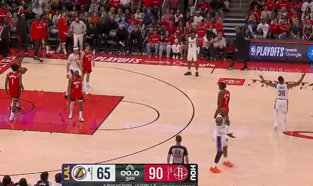 开云入口登录-战报：火箭三节90-65领先湖人，申京19分&amp;amp;艾顿19分